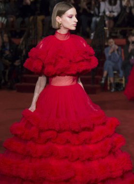 Christian Siriano show - sonbahar kış 2018, New York Moda Haftası
