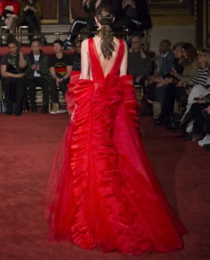 Christian Siriano show - sonbahar kış 2018, New York Moda Haftası