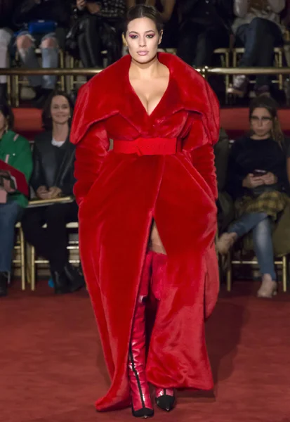 Show de Christian Siriano - Otoño Invierno 2018, Semana de la Moda de Nueva York —  Fotos de Stock