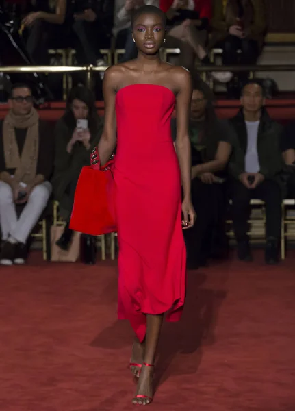 Show de Christian Siriano - Otoño Invierno 2018, Semana de la Moda de Nueva York — Foto de Stock