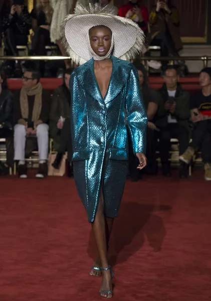 Show de Christian Siriano - Otoño Invierno 2018, Semana de la Moda de Nueva York — Foto de Stock