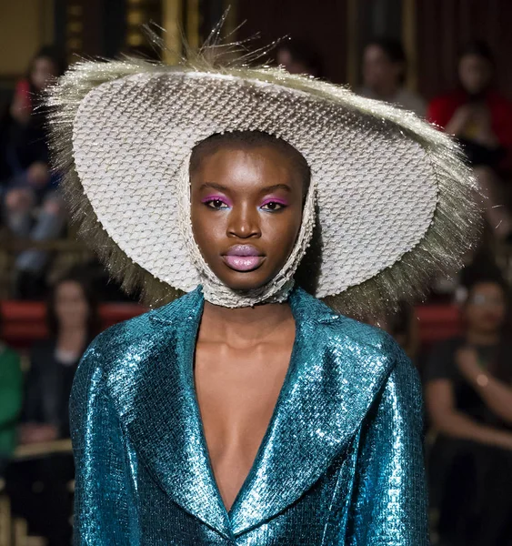 Show de Christian Siriano - Otoño Invierno 2018, Semana de la Moda de Nueva York — Foto de Stock