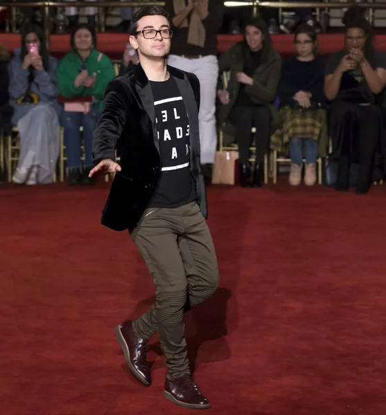 Christian Siriano show - sonbahar kış 2018, New York Moda Haftası — Stok fotoğraf