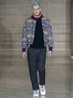 Perry Ellis - erkek sonbahar kış 2018 Mens gösteri