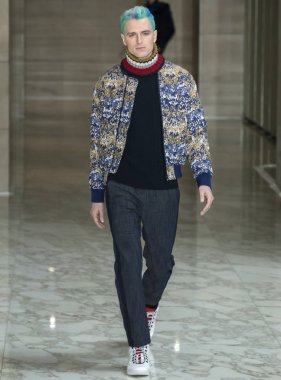 Perry Ellis - erkek sonbahar kış 2018 Mens gösteri