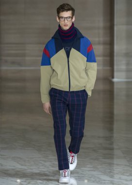 Perry Ellis - erkek sonbahar kış 2018 Mens gösteri