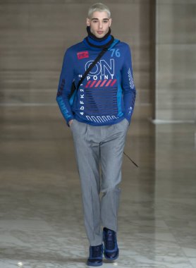 Perry Ellis - erkek sonbahar kış 2018 Mens gösteri