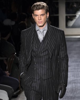 Joseph Abboud - erkek sonbahar kış 2018 Mens gösteri