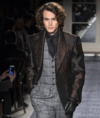 Joseph Abboud - erkek sonbahar kış 2018 Mens gösteri