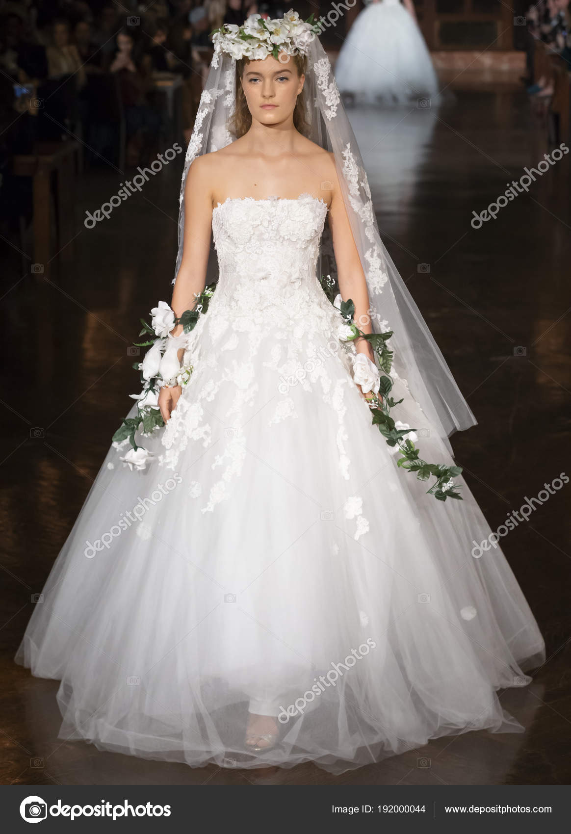 Reem Acra Bride Runway Reem Acra Spring 2019 Collection New