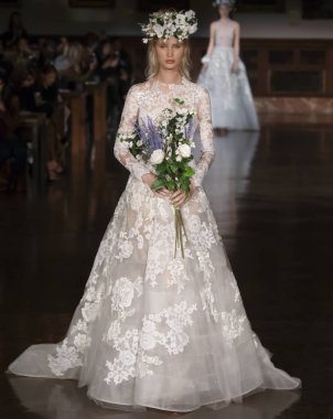 Reem Acra - 2019 bahar koleksiyonu - New York moda hafta Brida