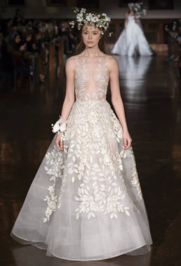 Reem Acra - 2019 bahar koleksiyonu - New York moda hafta Brida