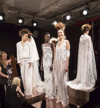 Naeem Khan - bahar 2019 koleksiyonu - New York moda hafta Brid
