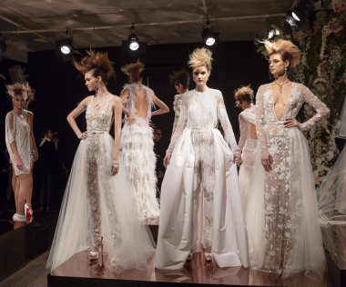 Naeem Khan - bahar 2019 koleksiyonu - New York moda hafta Brid