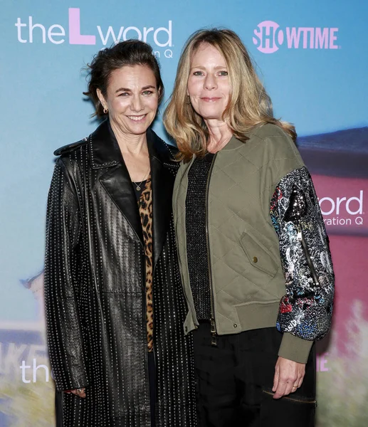 'the l word: generation q' tv show premiere, ankünfte, königliches cin — Stockfoto