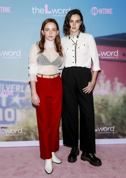 'the l word: generation q' tv show premiere, ankünfte, königliches cin — Stockfoto