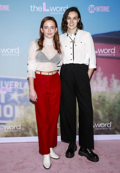 'the l word: generation q' tv show premiere, ankünfte, königliches cin — Stockfoto