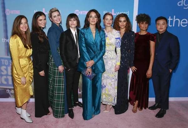 'The L Word : Generation Q 'TV show premiere, Arrivals, Regal Cin Images De Stock Libres De Droits