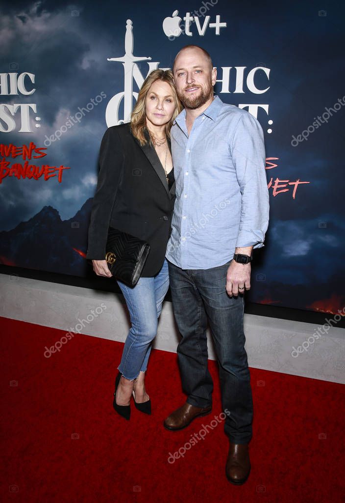 Los Angeles Ca January 29 2020 Andrea Roth And Todd Biermann Attends The Premiere Of Apple Tv S Mythic Quest Raven S Banquet At Cinerama Dome 338211740 Larastock