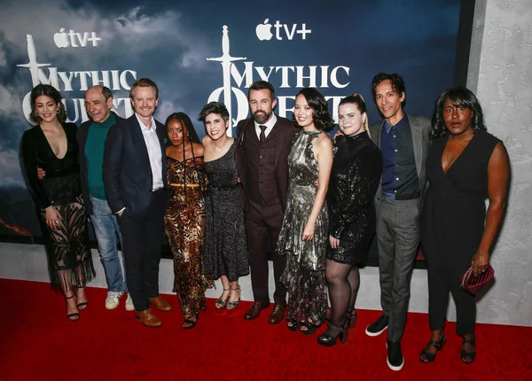 Apple TV+ "Mythic Quest: Raven's Banquet" Premiere, Arrivals, Ci Royalty Free Stock Photos