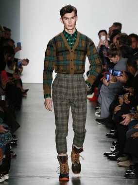 Todd Snyder Şov, Runway, Güz Kış 2020, New York Moda Dünyası