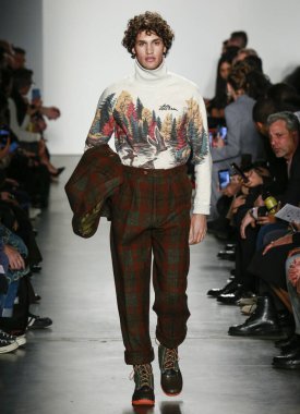 Todd Snyder Şov, Runway, Güz Kış 2020, New York Moda Dünyası