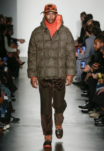 Défilé Todd Snyder, Piste, Automne Hiver 2020, New York Fashion Wee — Photo