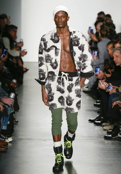 Todd Snyder show, Passarela, Outono de Inverno 2020, New York Fashion Wee — Fotografia de Stock