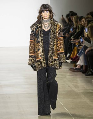 Tadashi Shoji Şov, Runway, Güz Kış 2020, New York Moda W