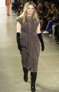 Tadashi Shoji Şov, Runway, Güz Kış 2020, New York Moda W