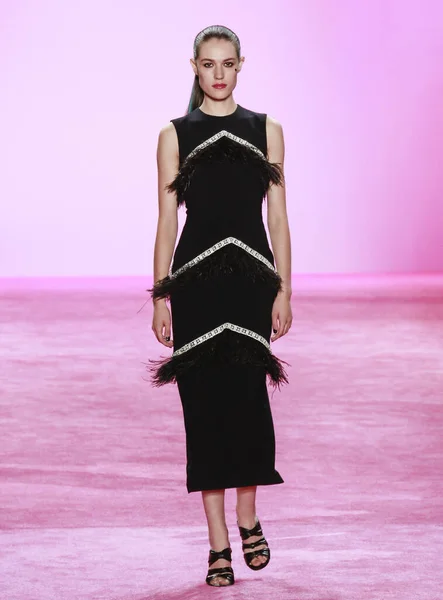Spectacle Christian Siriano, Piste, Automne Hiver 2020, New York Fashi — Photo