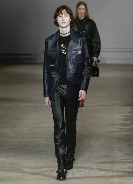 New York New York February 2020 Model Walk Zadig Voltaire — 스톡 사진