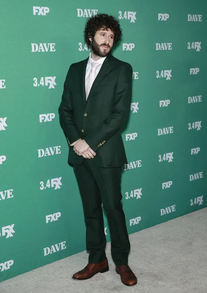 Los Angeles Februar 2020 Dave Burd Besucht Die Premiere Von — Stockfoto