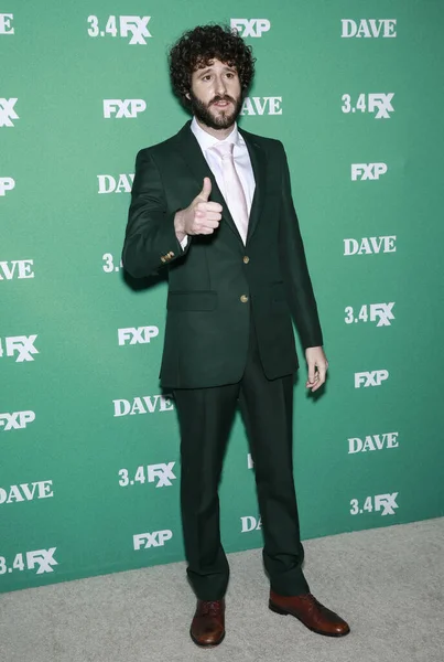 Los Angeles Feb 2020 Dave Burd Attends Premiere Fxx Dave — Stock Photo, Image