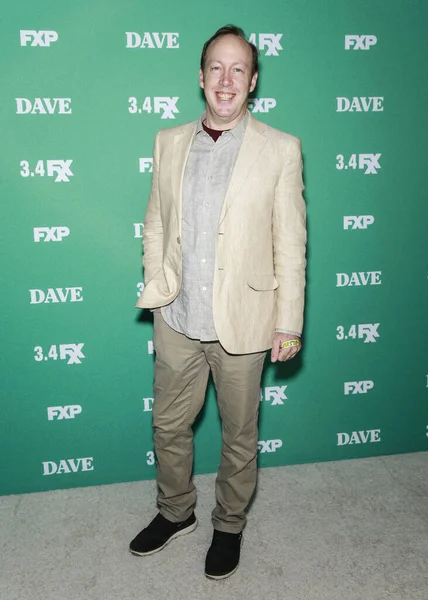 Los Angeles Fevereiro 2020 Evan Arnold Participa Estreia Dave Fxx — Fotografia de Stock