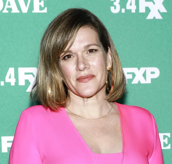 Los Angeles Feb 2020 Catherine Dent Attends Premiere Fxx Dave — Stock Photo, Image
