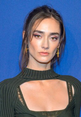 New York, New York - Şubat 05, 2020: Amanda Googe 2020 amfAR New York Galasına katılıyor