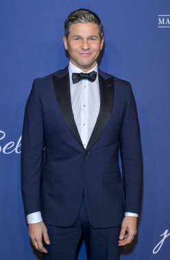 New York, New York - Şubat 05, 2020: David Burtka 2020 amfAR New York Galasına katıldı