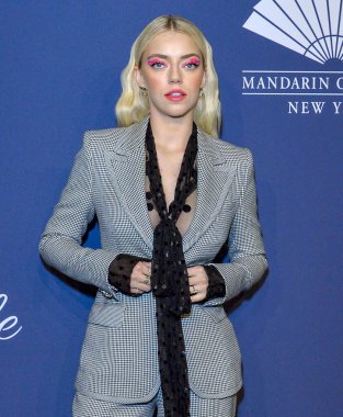 New York, New York - 5 Şubat 2020 Pyper America Smith 2020 amfAR New York Galasına katıldı