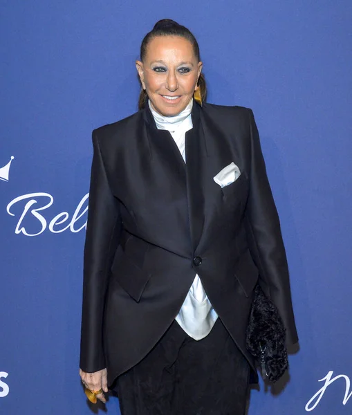 Nowy Jork Lutego 2020 Donna Karan Uczestniczy Gali Amfar Nowym — Zdjęcie stockowe