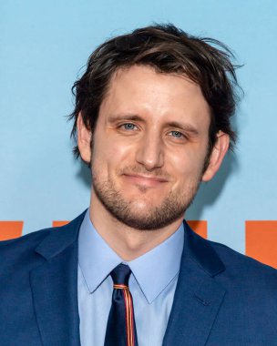New York, New York - 12 Şubat 2020: Zach Woods, SVA Tiyatrosu 'nda 