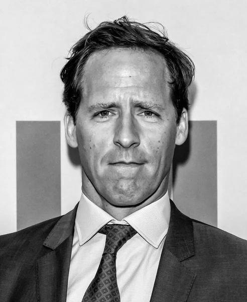 New York Feb 2020 Nat Faxon Bezoekt Première Van Downhill — Stockfoto