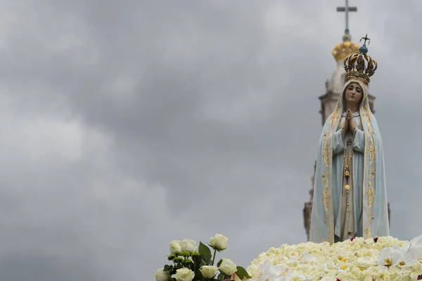 Fatima Portugalia Maja 2018 Procesja Matki Boskiej Fatimskiej Katolicka Dziewica — Zdjęcie stockowe