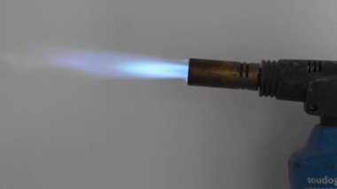  İnşaat alanında gaz ocağı