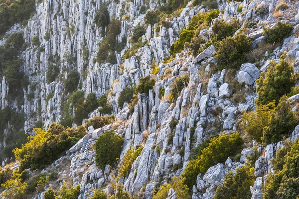 Krásný Výhled Vrcholu Sveti Nikola Nejvyšší Ostrově Hvar — Stock fotografie