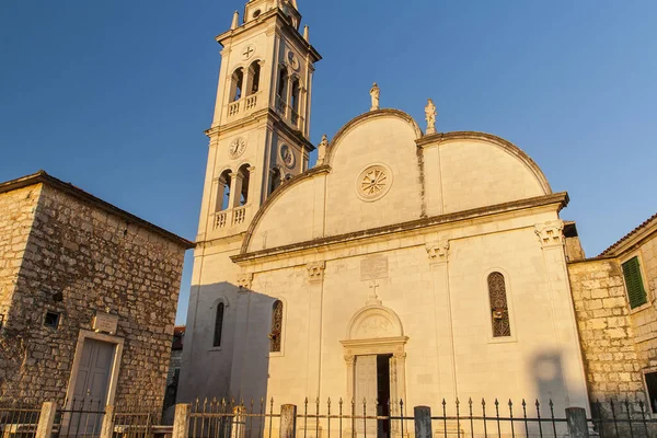 Church Our Lady Good Health Jelsa Hvar Szigetén Horvátországban — Stock Fotó