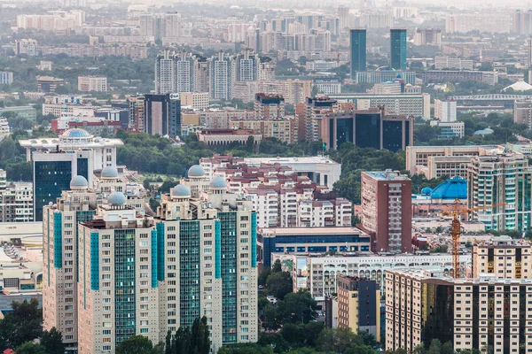 Almaty Kasakhstan Circa Juni 2017 Ein Panorama Der Stadt Almaty — Stockfoto