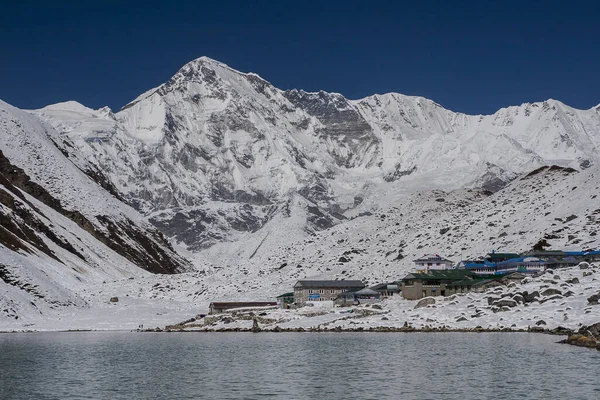 Modlitební Kolo Používané Tibetském Buddhismu Rotační Ose Válce Vyrytým Povrchem — Stock fotografie