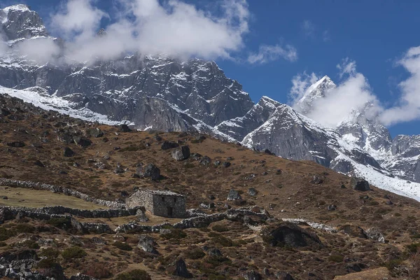 Gokyo Nepal Circa October 2013 Way Gokyo Machhermo October 2013 — 스톡 사진