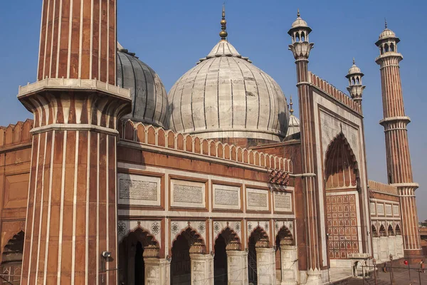 Delhi India Circa November 2013 Jama Masjid Mosque Delhi Circa — Stock Photo, Image